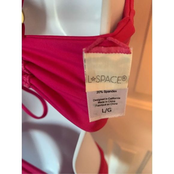 L*space hot pink bikini - Picture 5 of 12